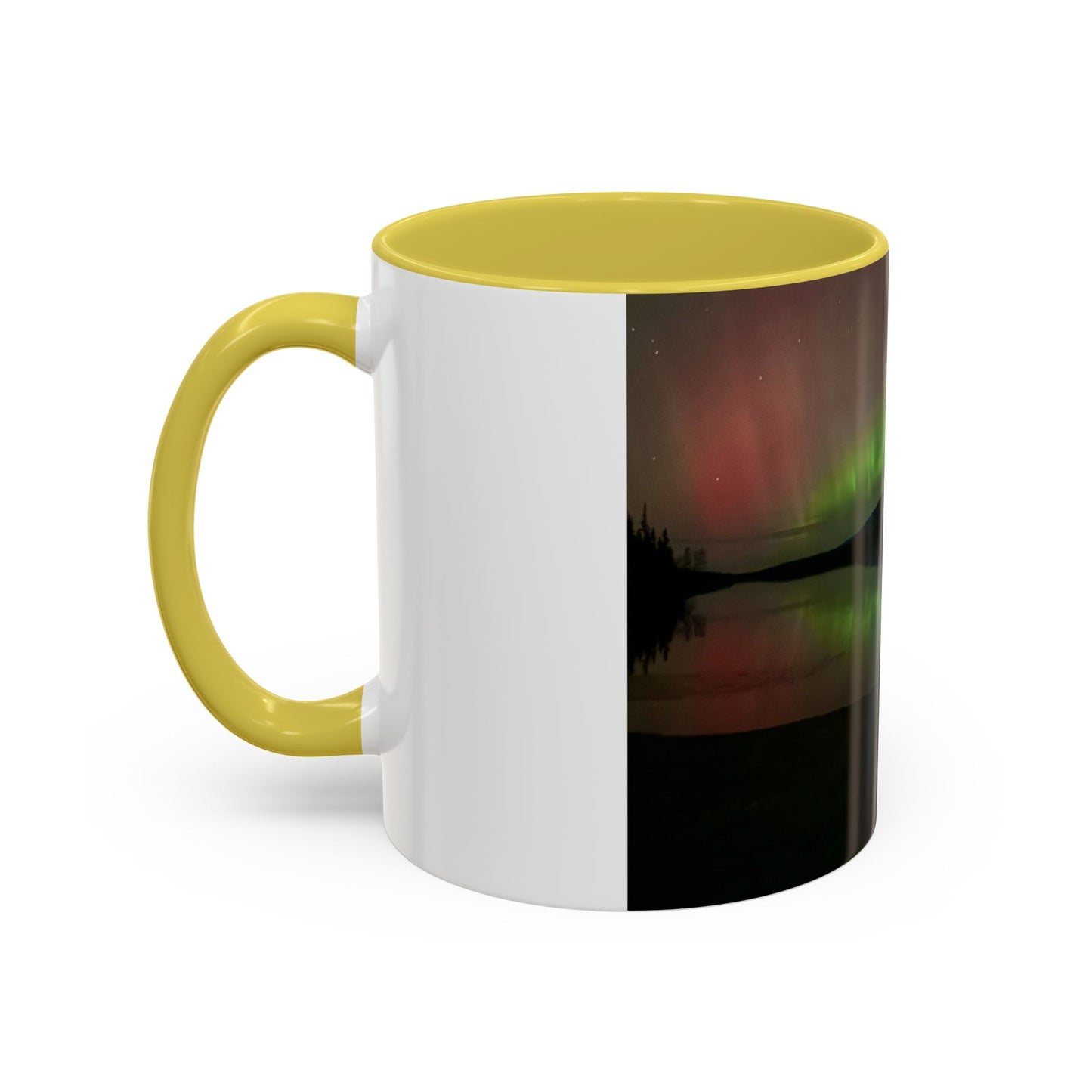 Aurora Night Sky Mug — Northern Lights Coffee Cup (11oz & 15oz)
