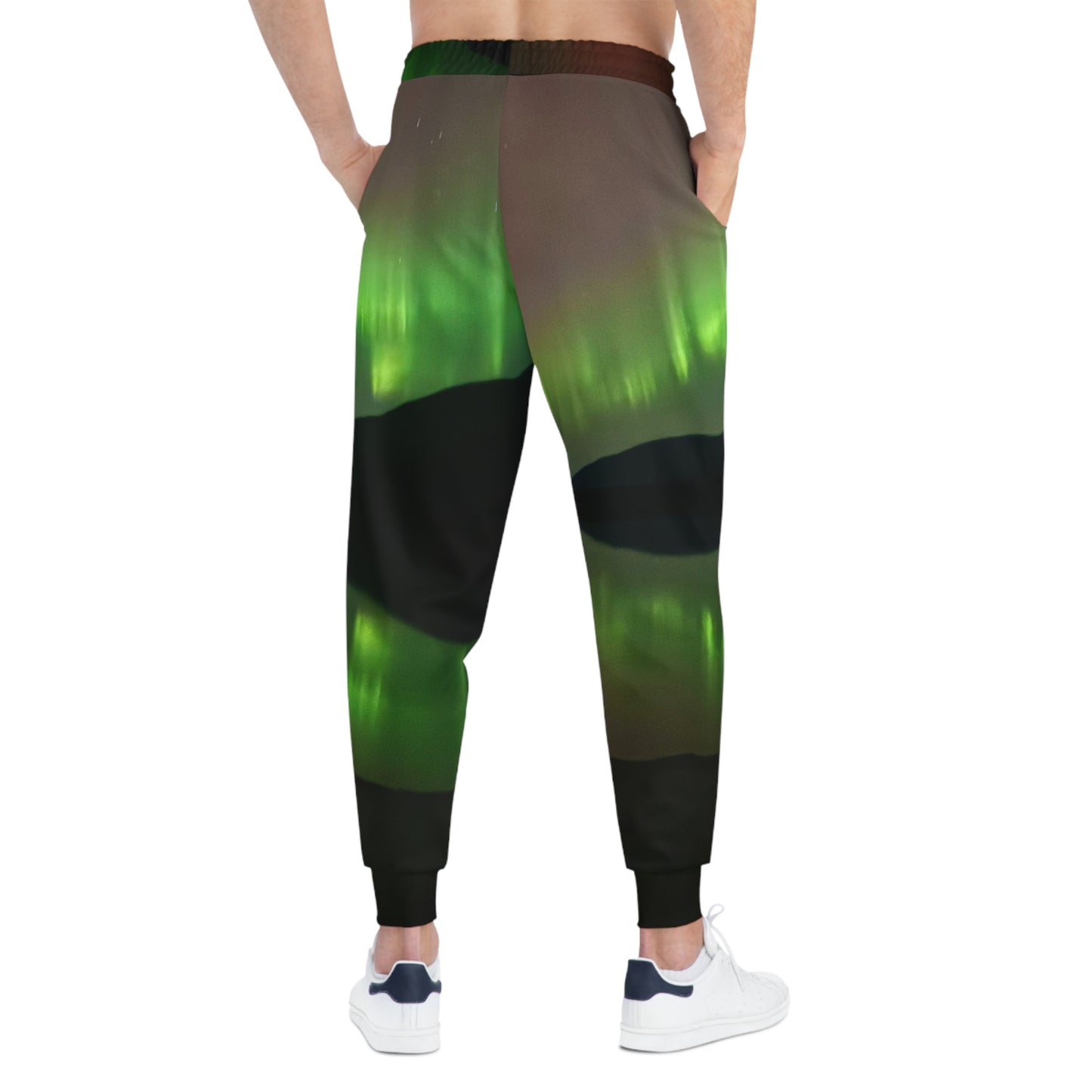 Aurora Nightscape Joggers — Northern Lights Athletic Pants