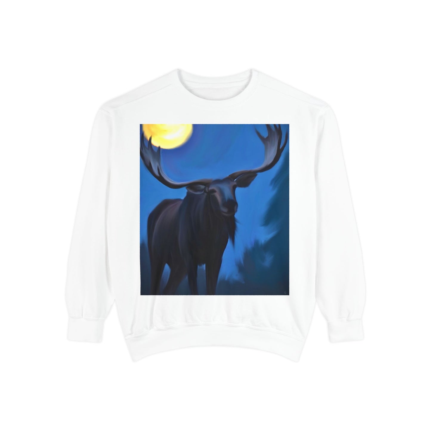 Moonlit Moose Sweatshirt