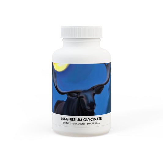 Magnesium Glycinate Supplement (60 Capsules)