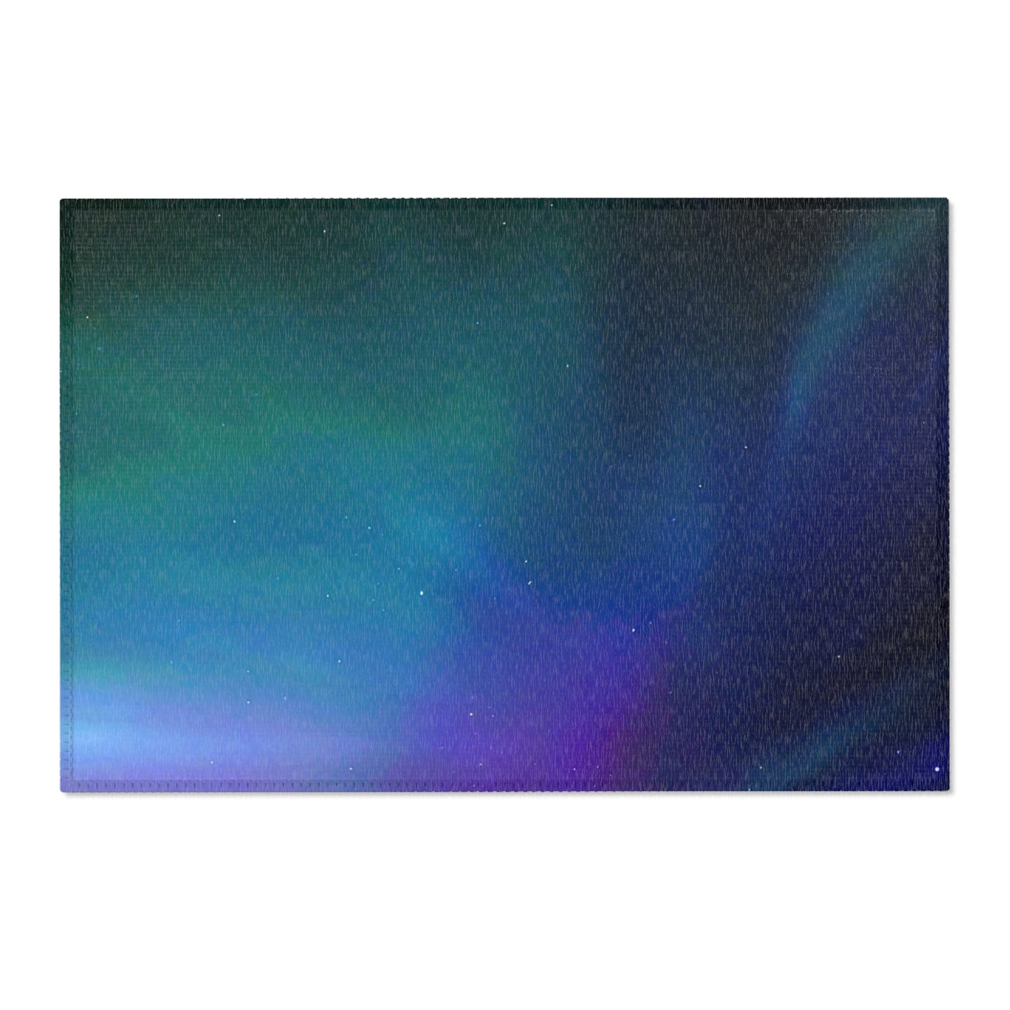 Aurora Gradient Area Rug — Northern Lights Inspired Blue & Purple Accent Rug