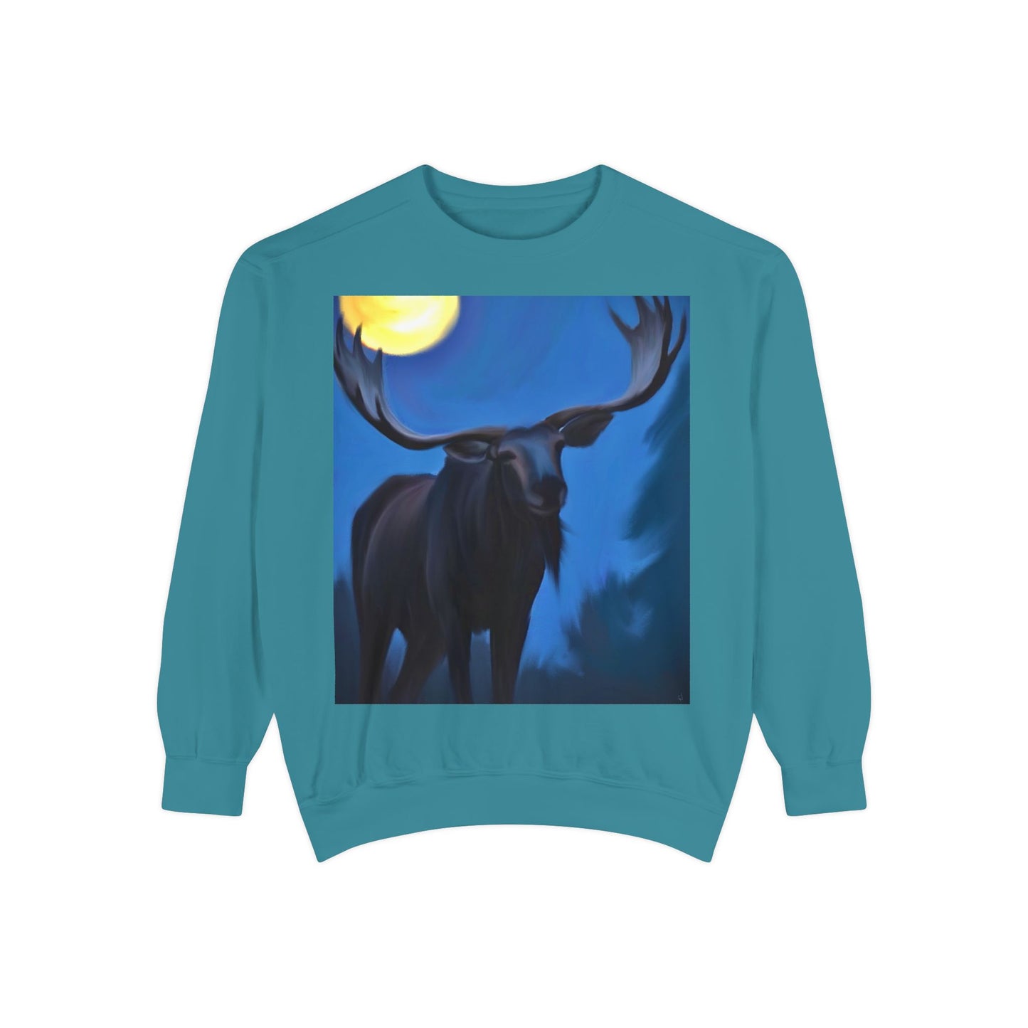 Moonlit Moose Sweatshirt