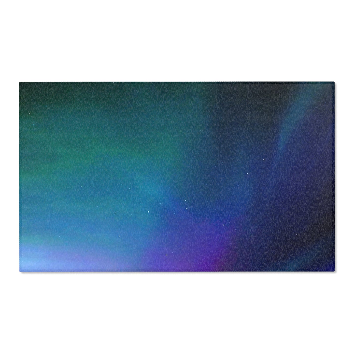 Aurora Gradient Area Rug — Northern Lights Inspired Blue & Purple Accent Rug