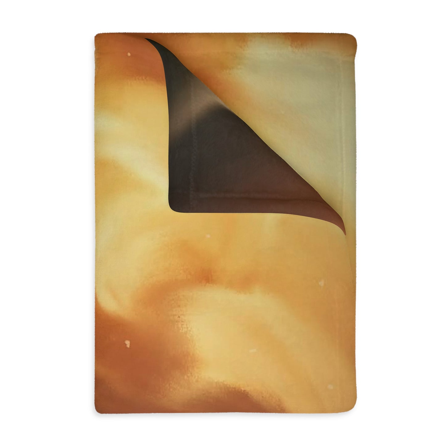 Cosmic Hand Velveteen Throw Blanket — Soft Microfiber Two-Sided Space Art