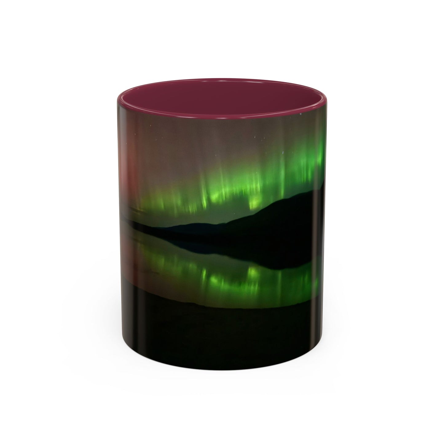 Aurora Night Sky Mug — Northern Lights Coffee Cup (11oz & 15oz)