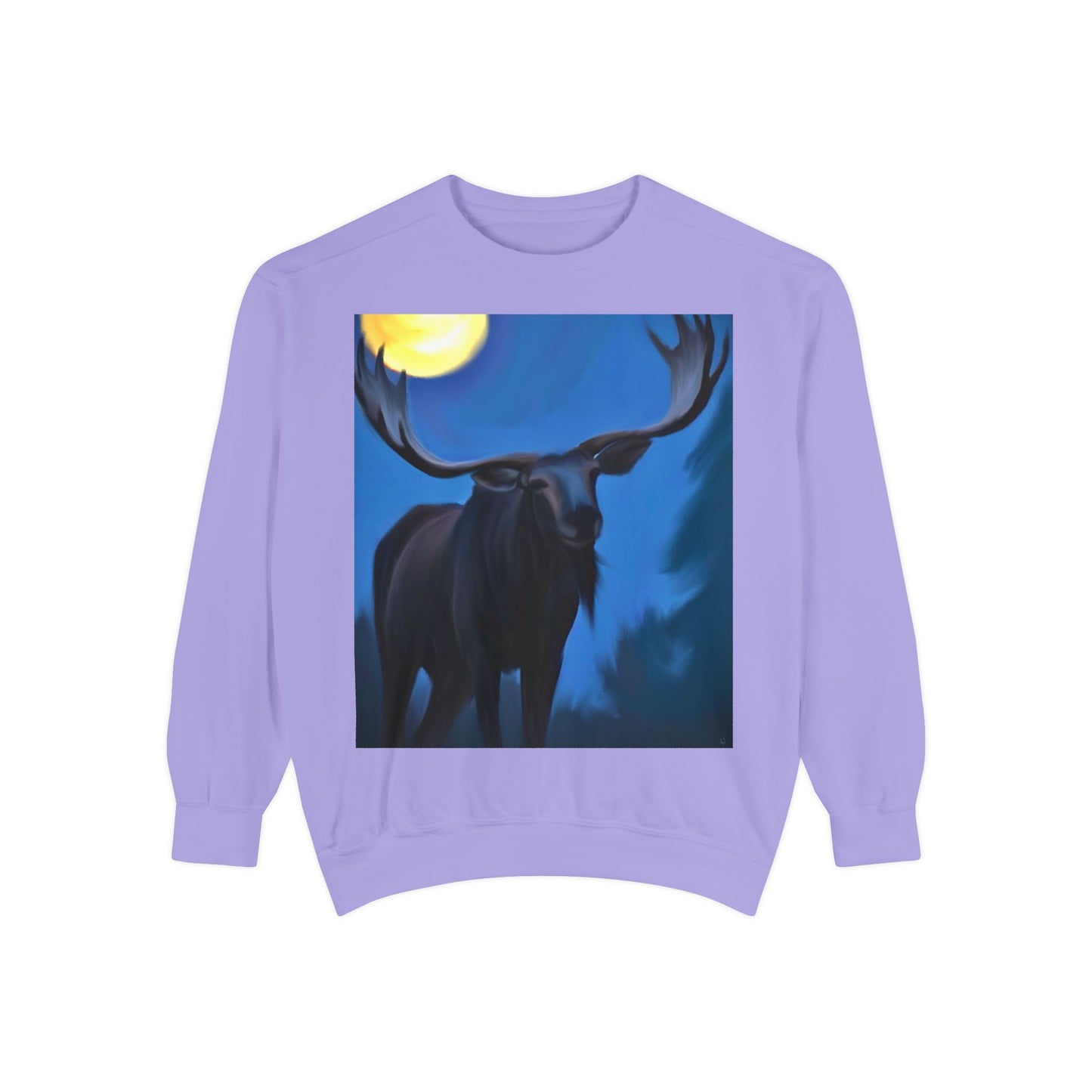 Moonlit Moose Sweatshirt