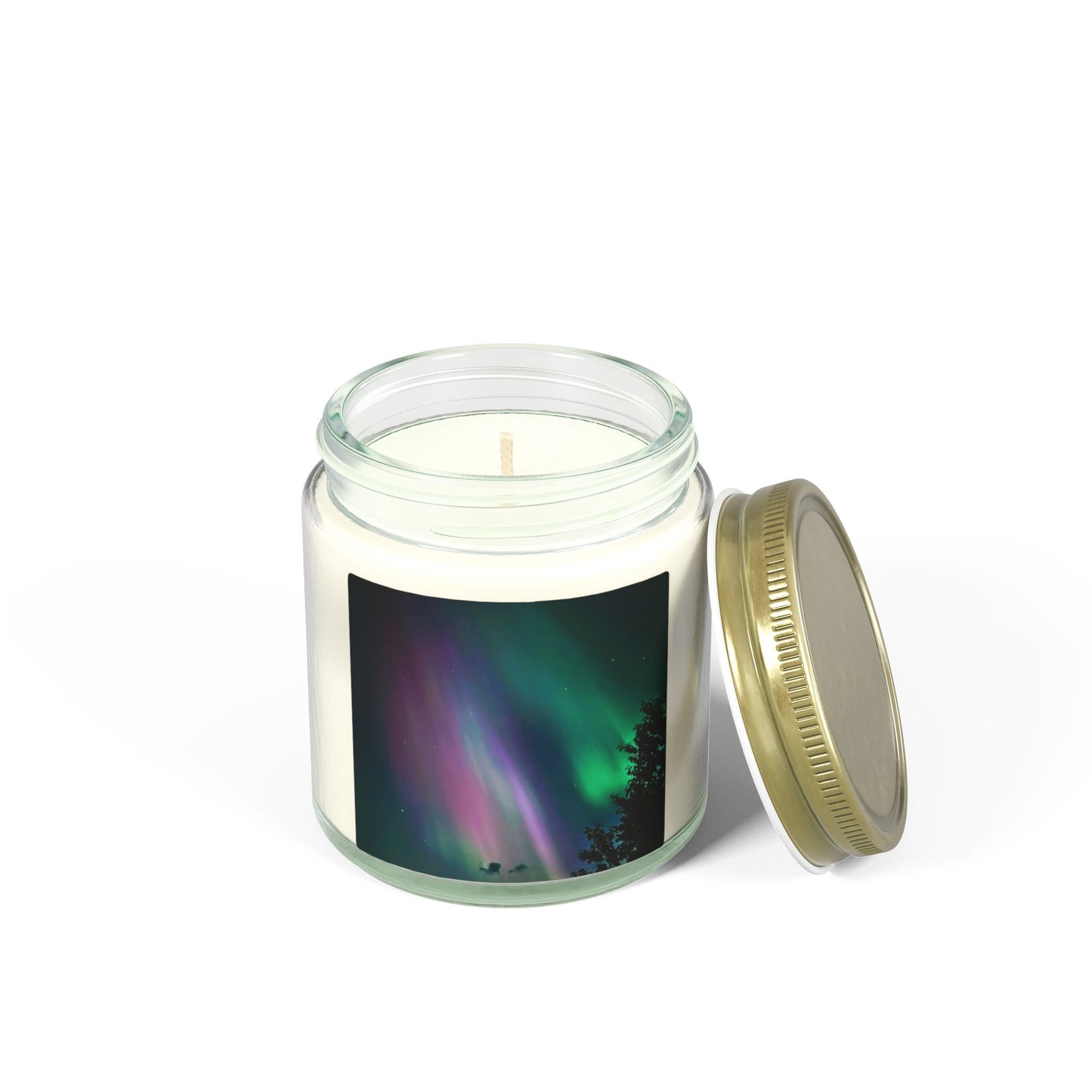 Aurora Nights Coconut Apricot Soy Candle (4oz, 9oz)