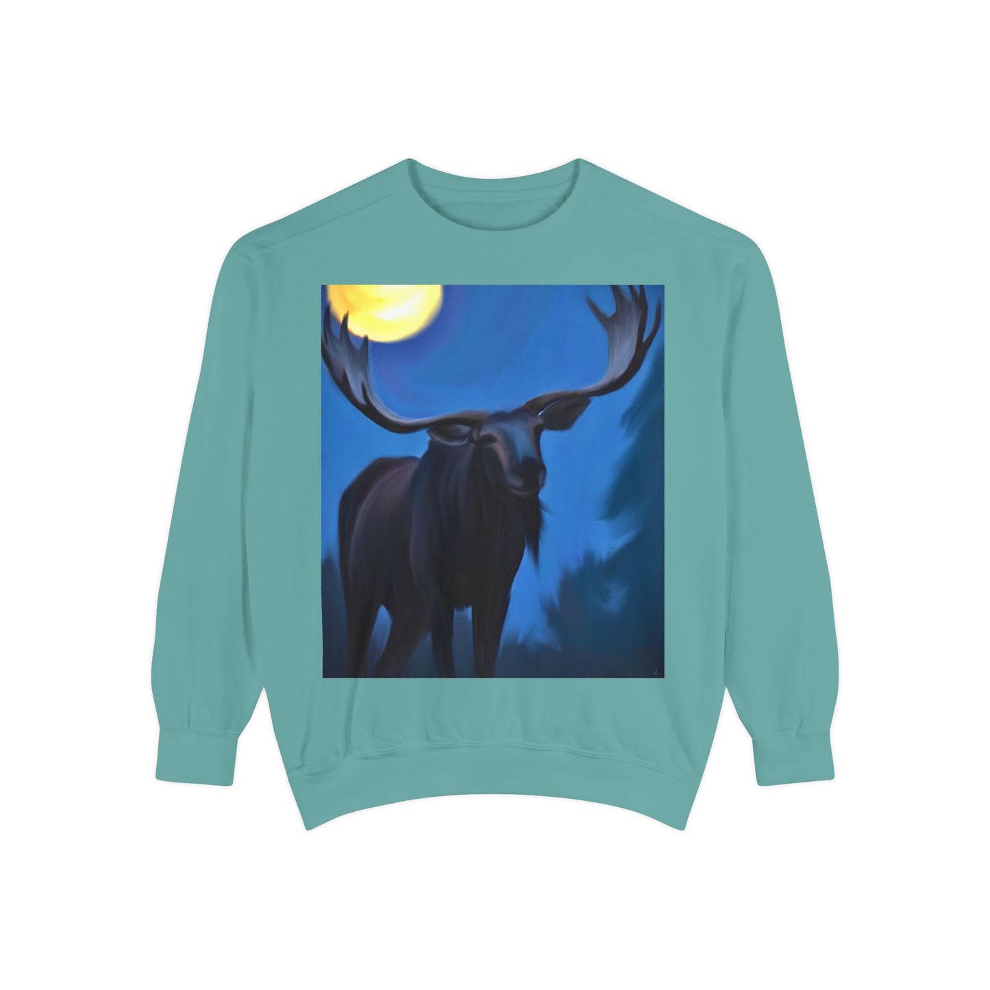 Moonlit Moose Sweatshirt