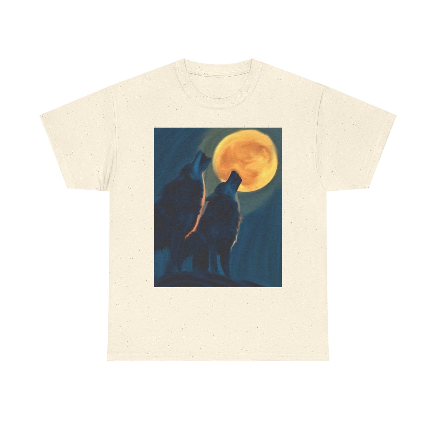 Wolf Moon T-Shirt — Howling Wolves Graphic Tee