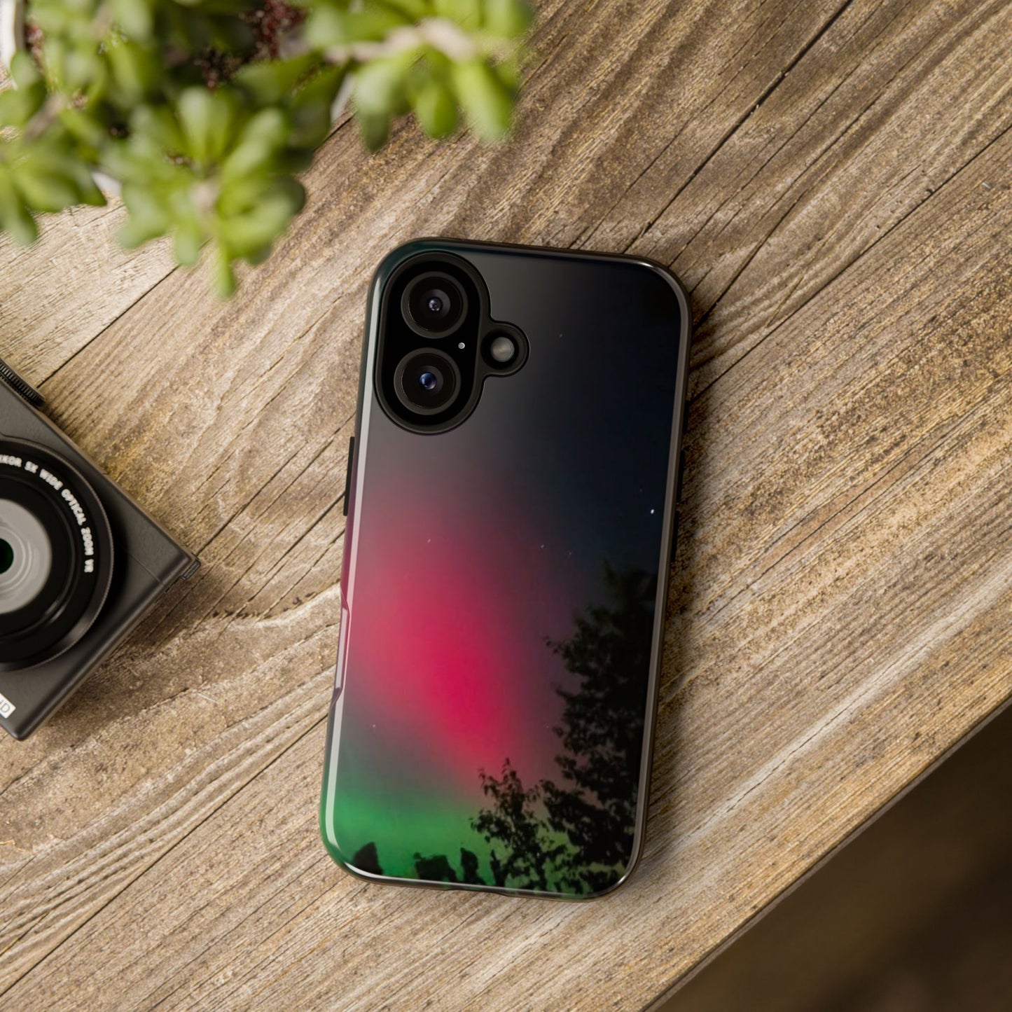 Aurora Night Sky Tough Phone Case