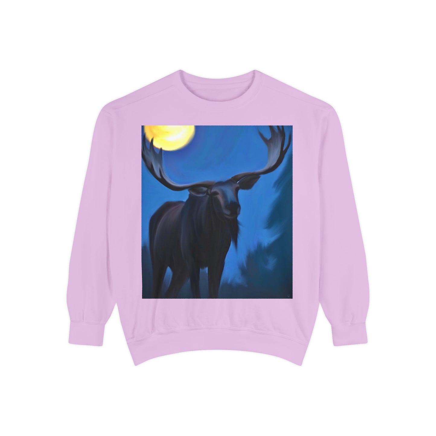 Moonlit Moose Sweatshirt