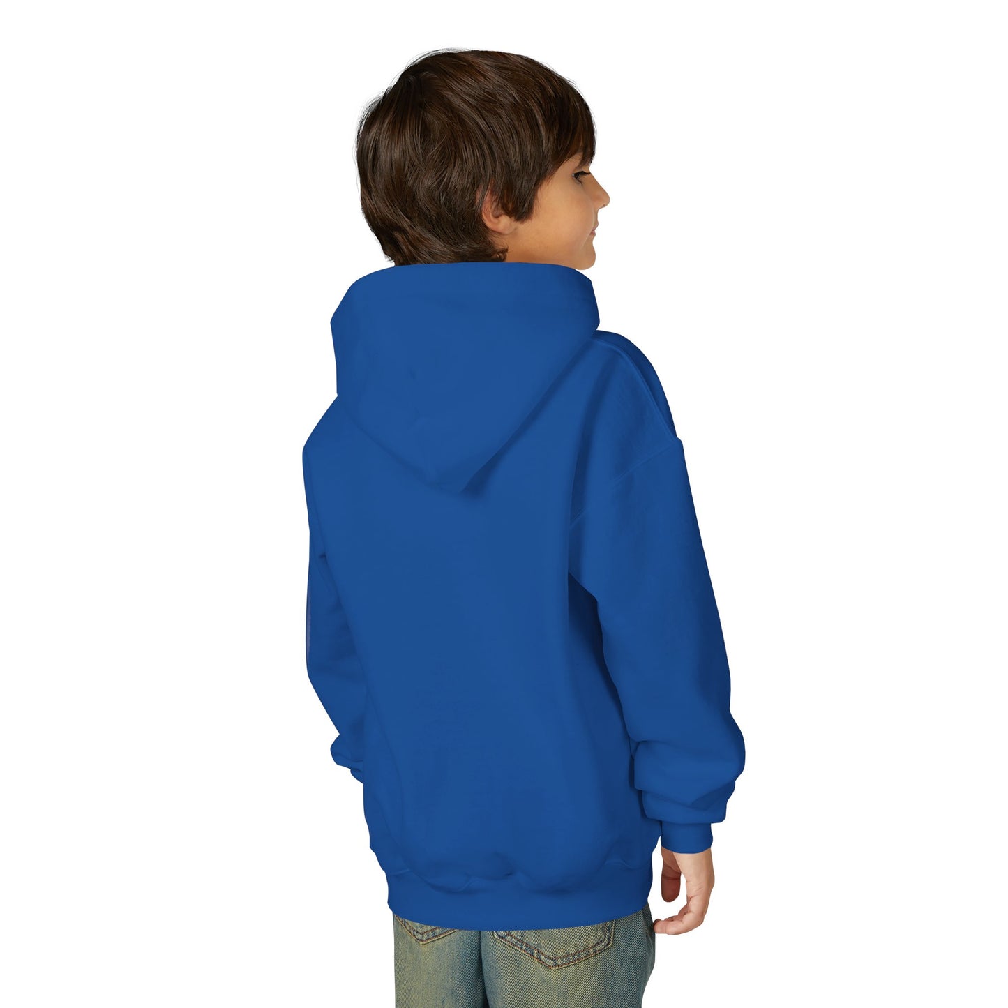 Youth Hoodie with Colorful Bear Art — Kids Graphic Animal Pullover