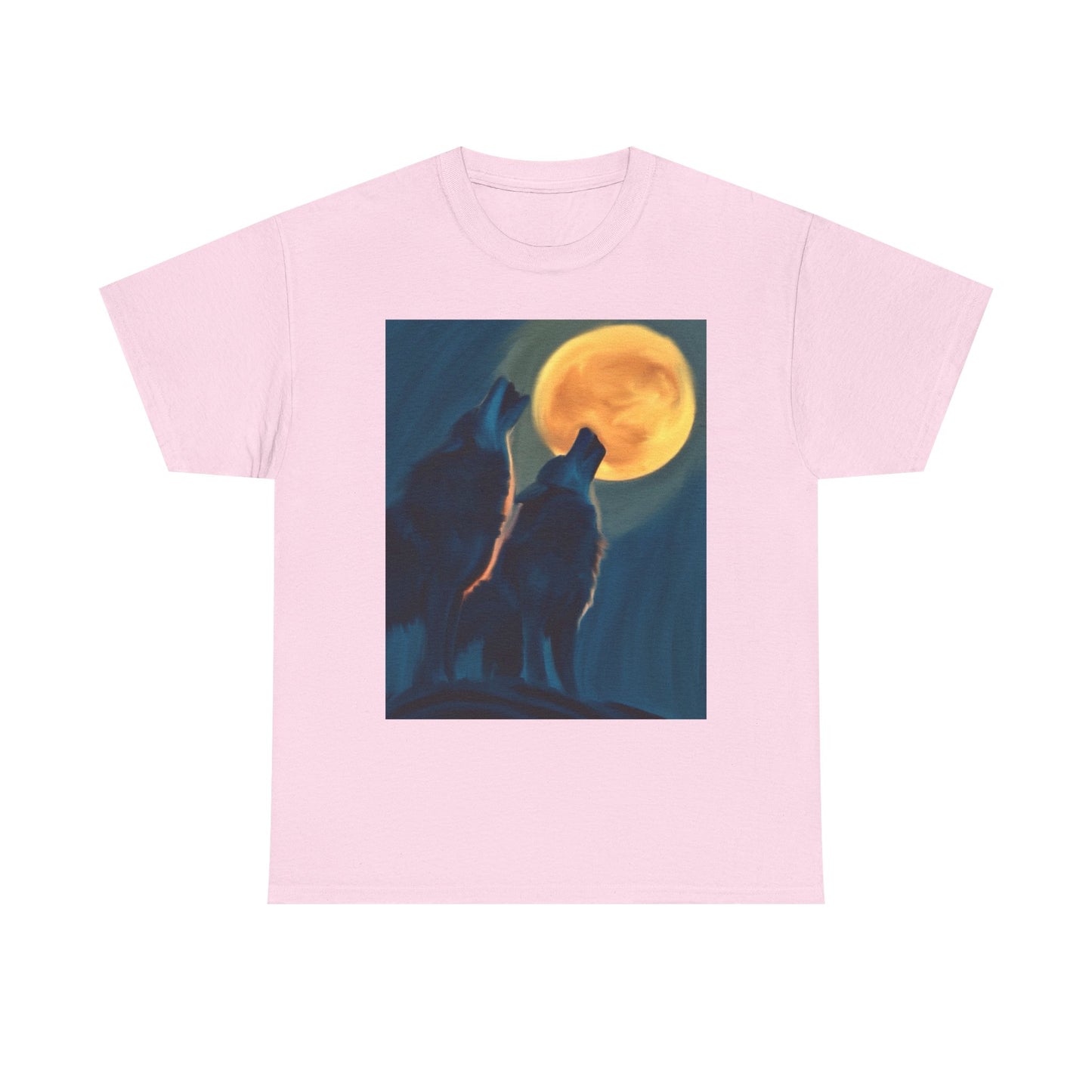Wolf Moon T-Shirt — Howling Wolves Graphic Tee