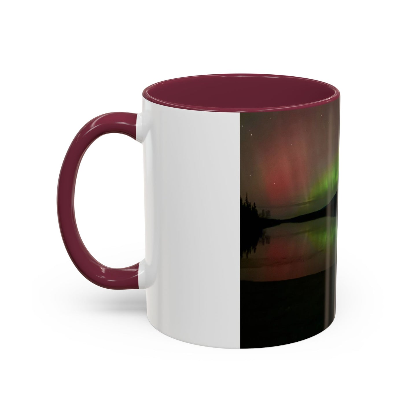Aurora Night Sky Mug — Northern Lights Coffee Cup (11oz & 15oz)