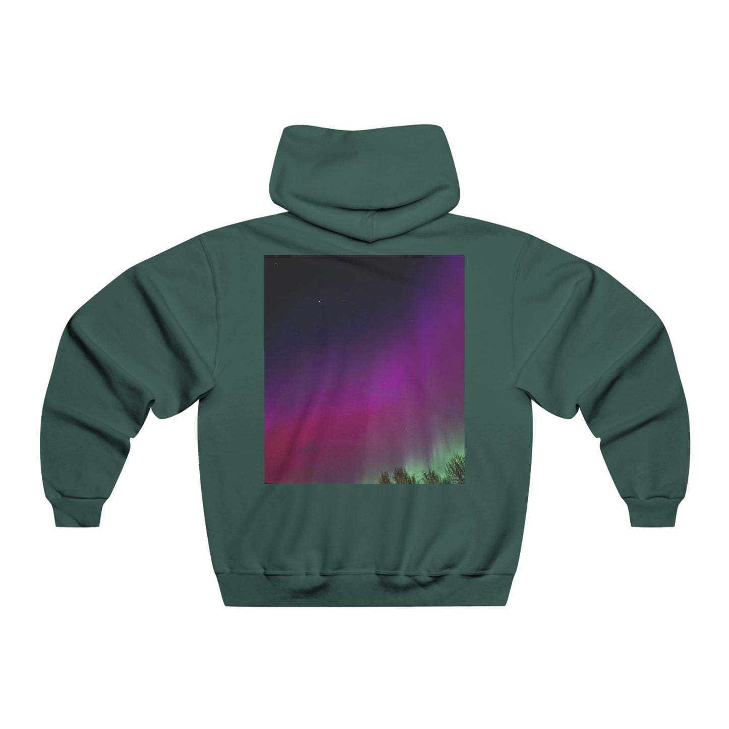 Northern Lights Hoodie — Aurora Borealis Photography Sweatshirt