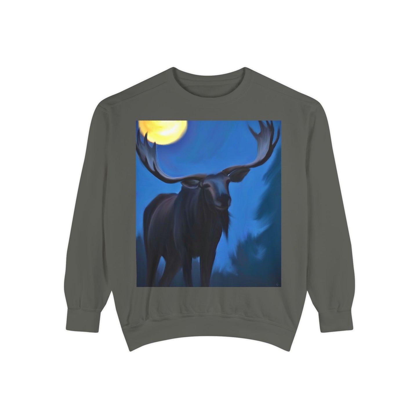 Moonlit Moose Sweatshirt
