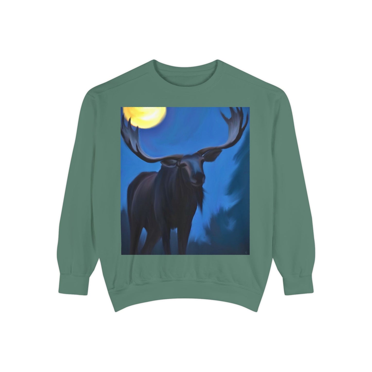 Moonlit Moose Sweatshirt