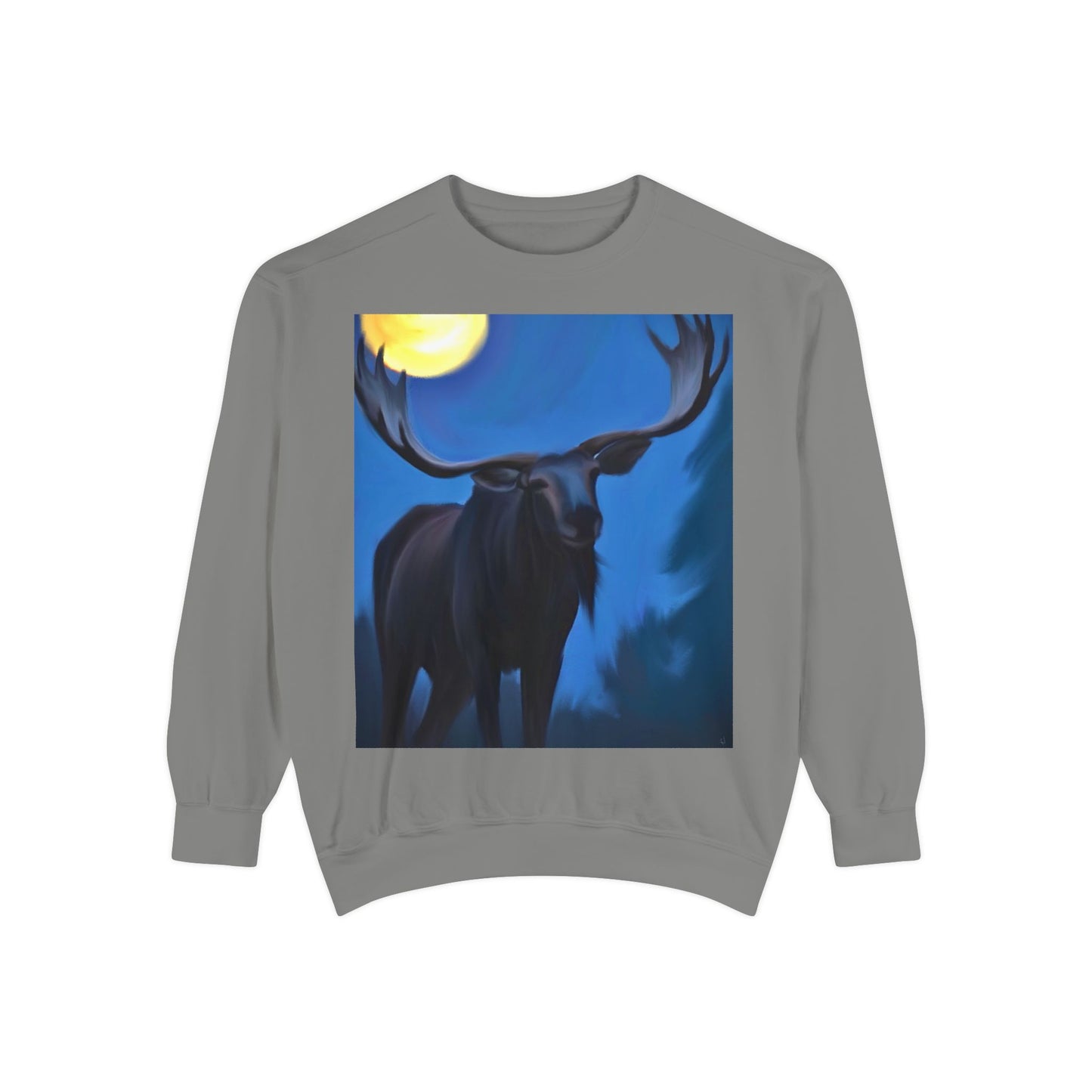 Moonlit Moose Sweatshirt