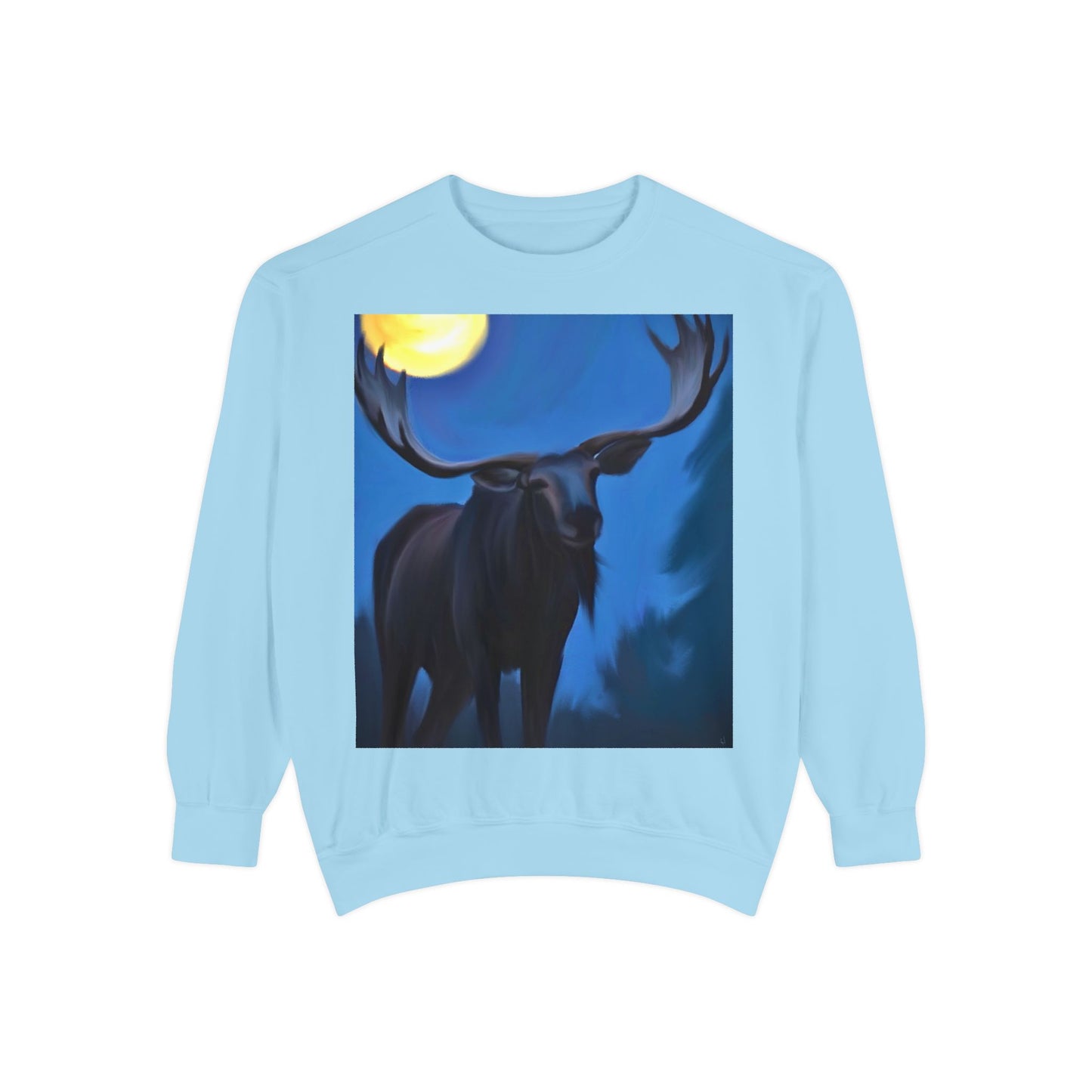 Moonlit Moose Sweatshirt