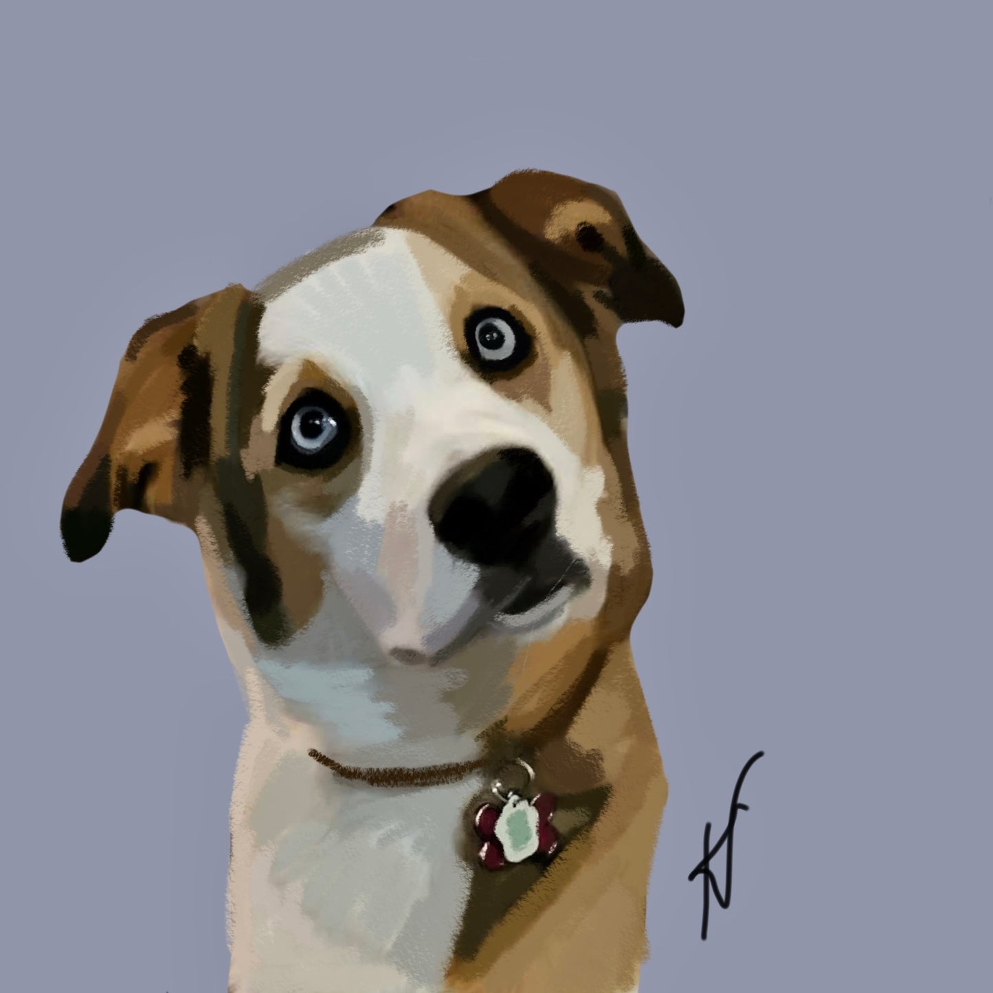 Custom pet portraits.