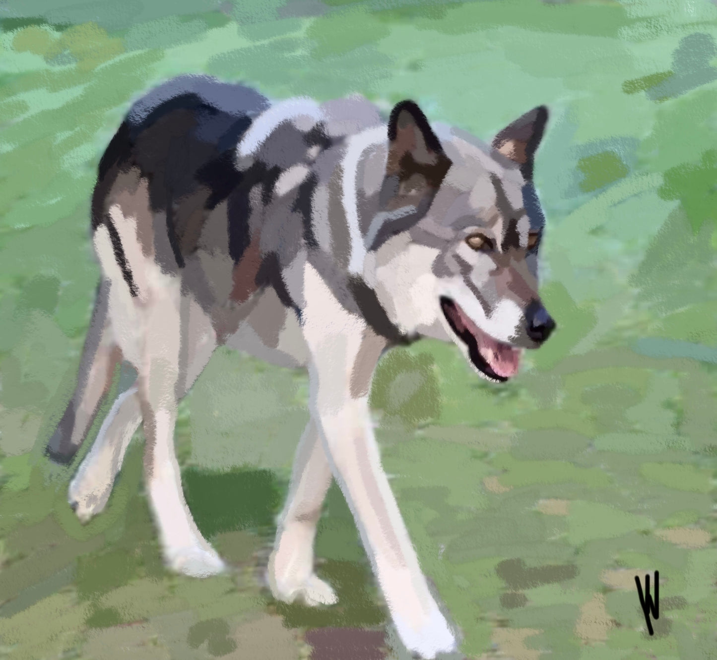 Custom pet portraits.