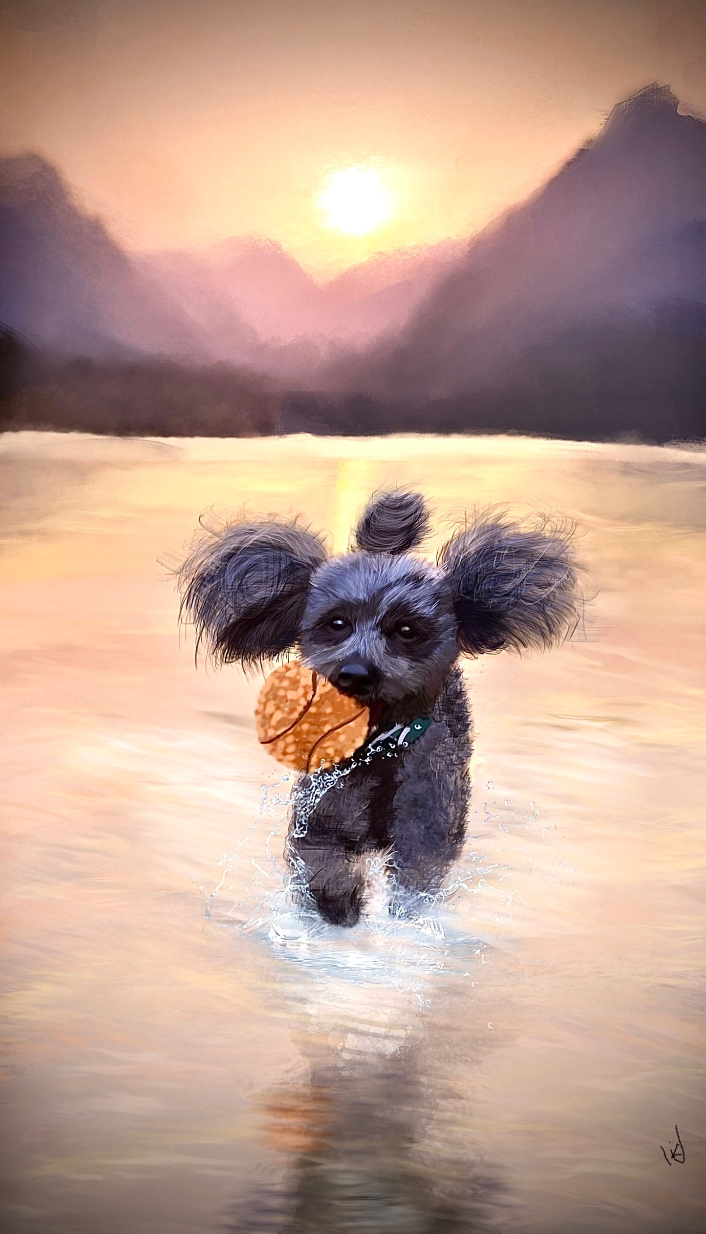 Custom pet portraits.